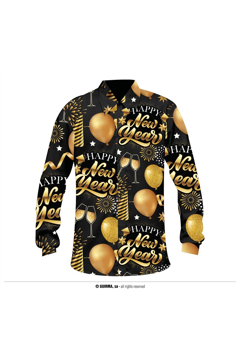 HAPPY NEW YEAR SHIRT, 52 - 54 (L)