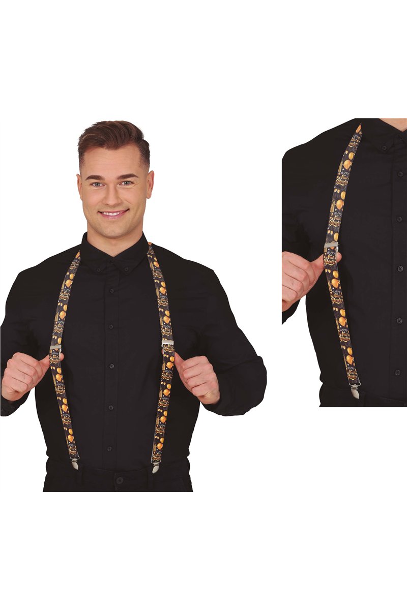 HAPPY NEW YEAR SUSPENDERS