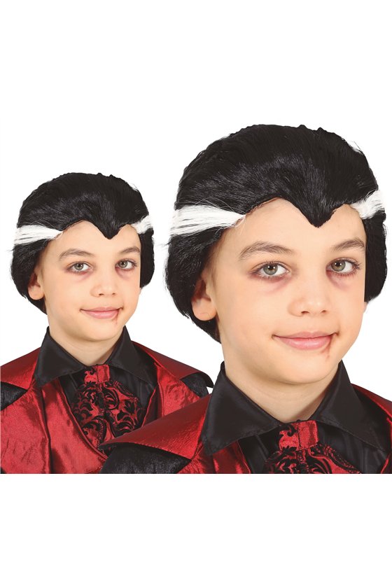 DRACULA WIG FOR CHILDREN IN BOX