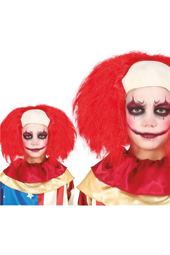 BALD CLOWN WIG FOR CHILDREN IN BOX
