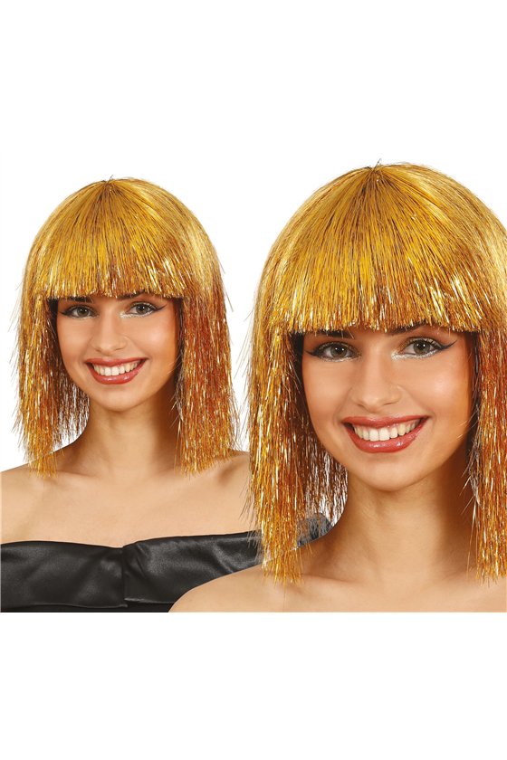 GOLD WIG IN BOX