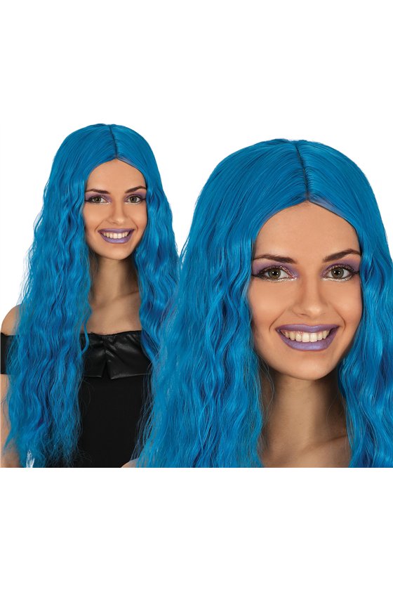 BLUE WIG IN BOX