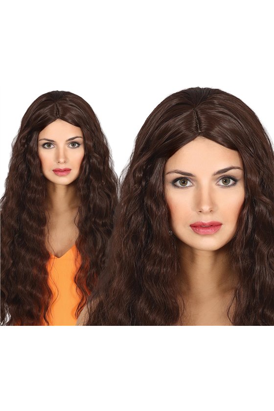 BROWN WIG IN BOX