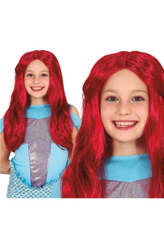 CHILD'S GINGER MANE WIG IN BOX