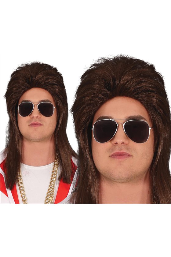 MEN'S WIG, 70'S, IN BOX