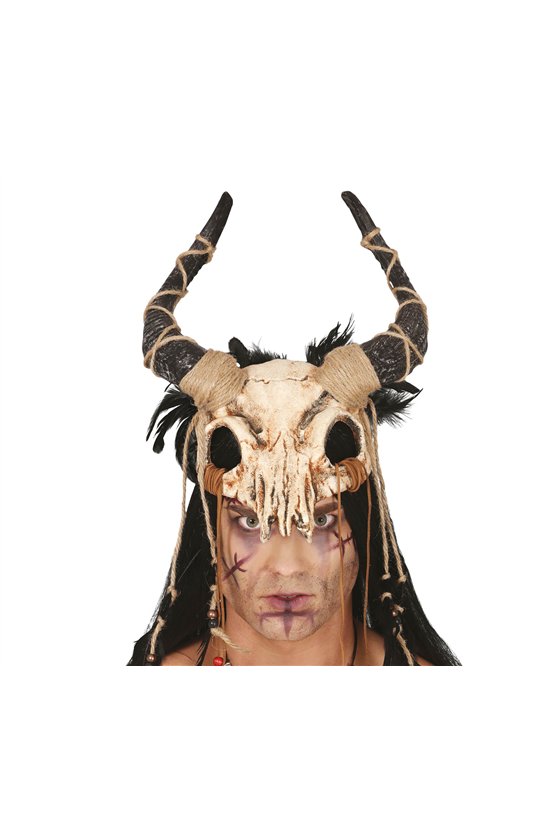 HALF MASK RAM SKULL HQ