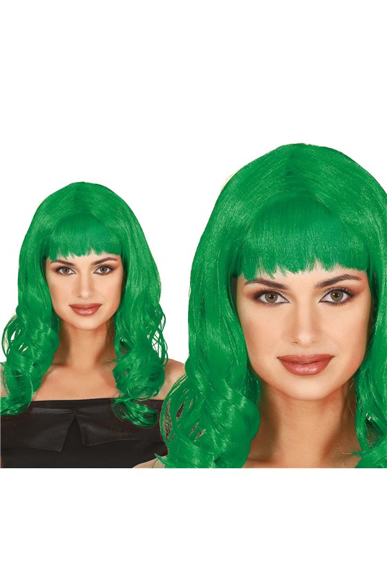 GREEN MANE WIG