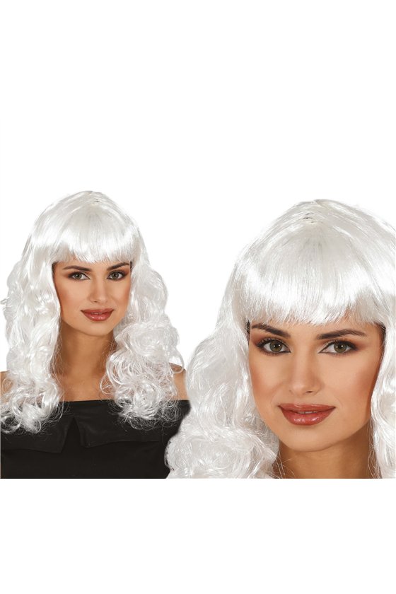 WHITE MANE WIG