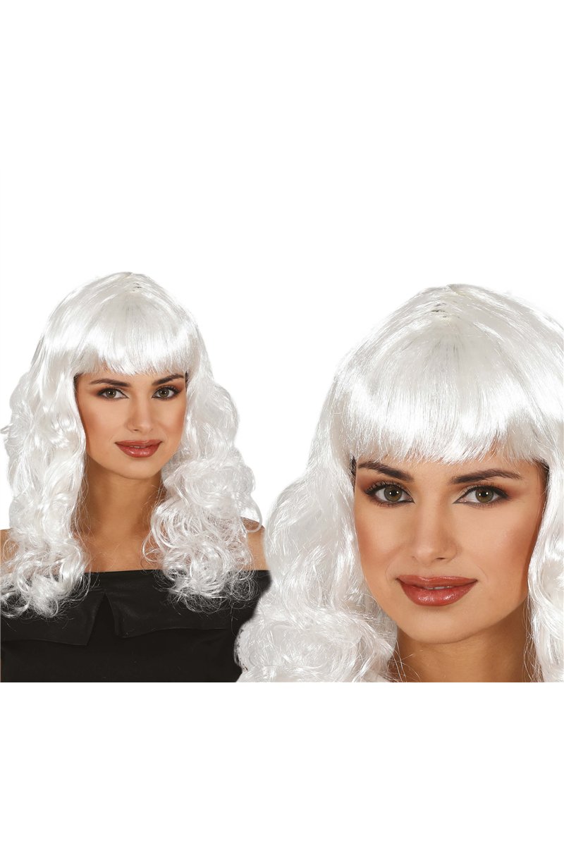 WHITE MANE WIG