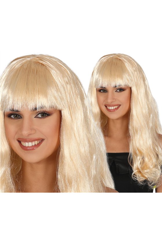 BLONDE LONG-HAIRED WIG