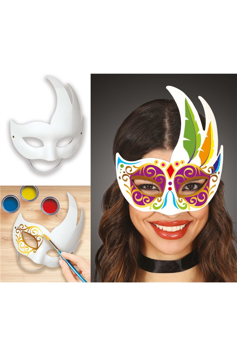 VENETIAN MASK TO PAINT, ADULTS