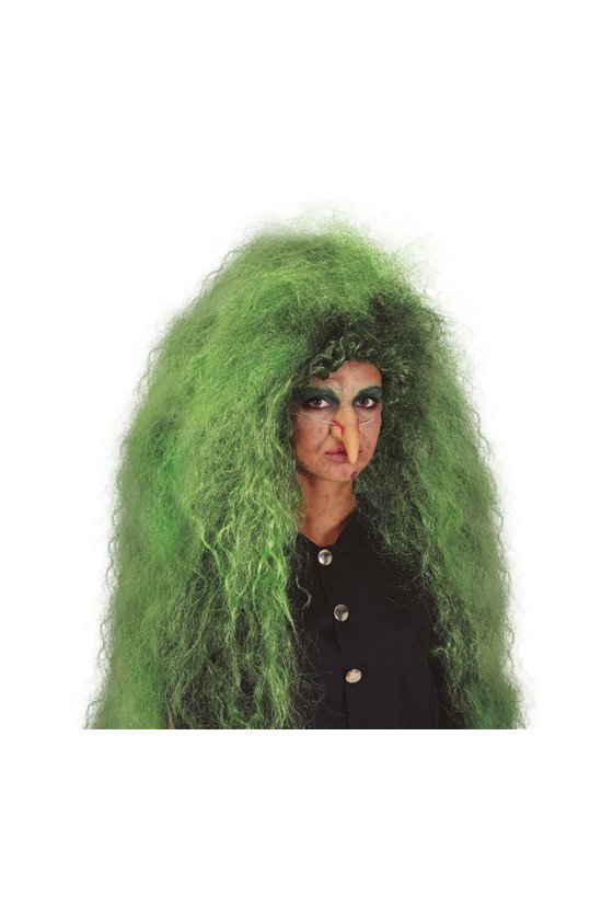 GREEN/BLACK  MALENA WIG IN BOX