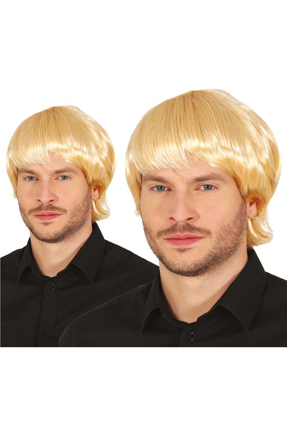 BLOND WIG (BOX PACKAGING), ADULTS