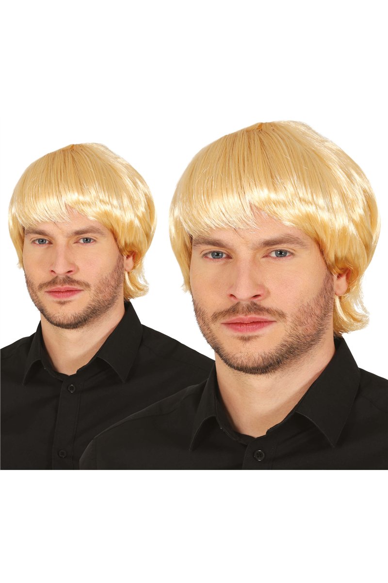 BLOND WIG (BOX PACKAGING), ADULTS