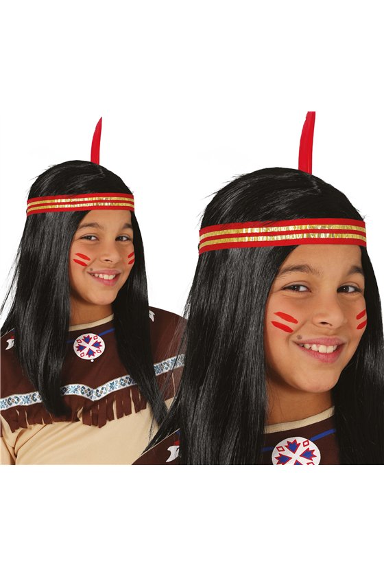 INDIAN WIG (BOX PACKAGING), CHILDREN