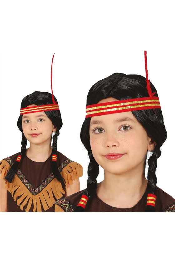 INDIAN BRAIDS WIG (BOX PACKAGING), CHILDREN