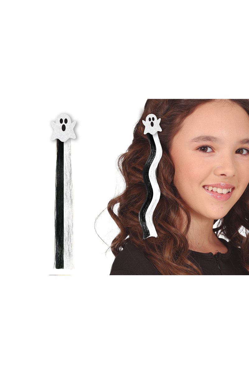 BLACK AND WHITE GHOST TUFT