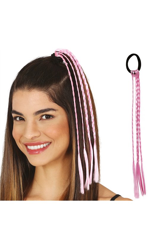 3 BRAIDS OF 35 CMS PINK