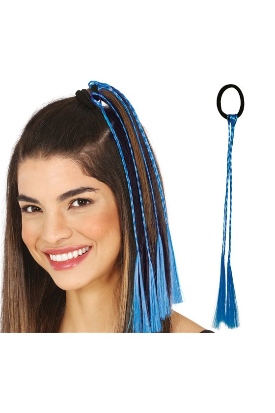 3 BRAIDS OF 35 CMS BLUE