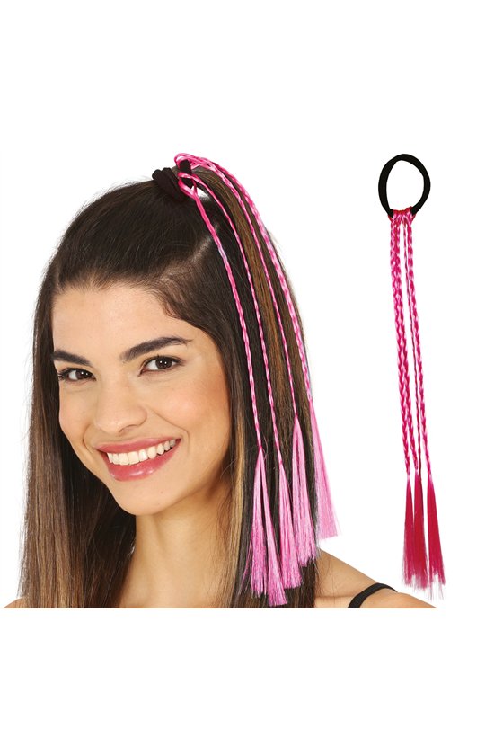 3 BRAIDS OF 35 CMS FUCHSIA