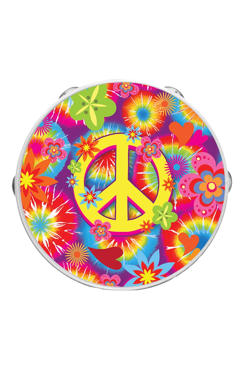 HIPPIE TAMBOURINE 17 CM