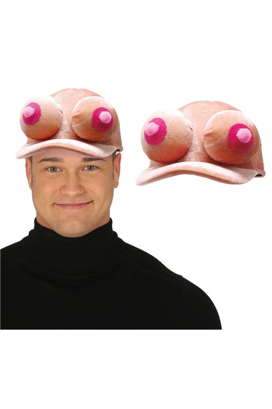 CAP WITH BREASTS