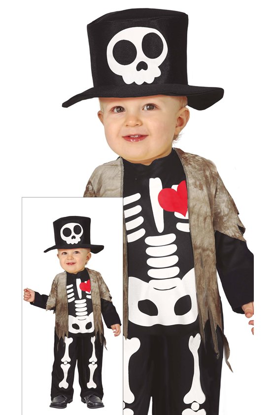 LIL SKELETON, BABY, 12-18 MONTHS