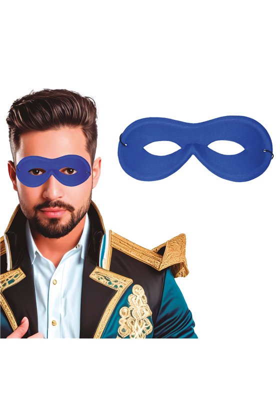 MASK PIERROT SILK BLUE "EXTRA"