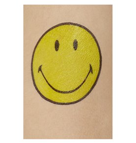Smiley Transfer Tattoos, Multi-Coloured