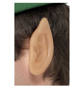 Soft Vinyl Pointed Elf Ears, Flesh