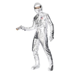 Spaceman Costume, Silver