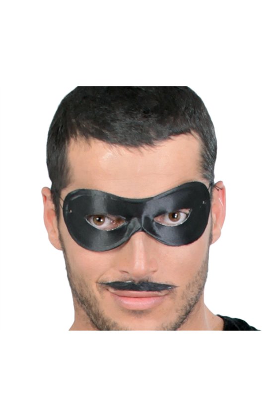 BLACK PIERROT MASK