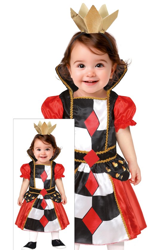QUEEN OF HEARTS, TODDLER, 2 - 3 YEARS