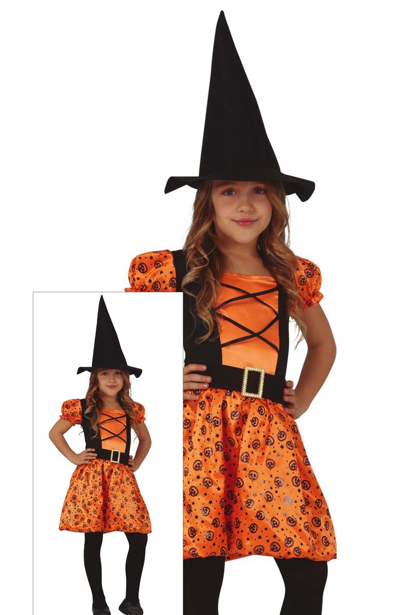 PUMPKIN WITCH 10 12 YEARS
