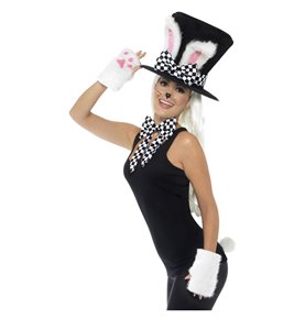 Tea Party March Hare Kit, Black & White