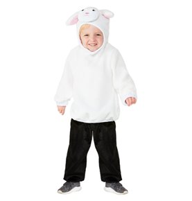 Toddler Lamb Costume, White