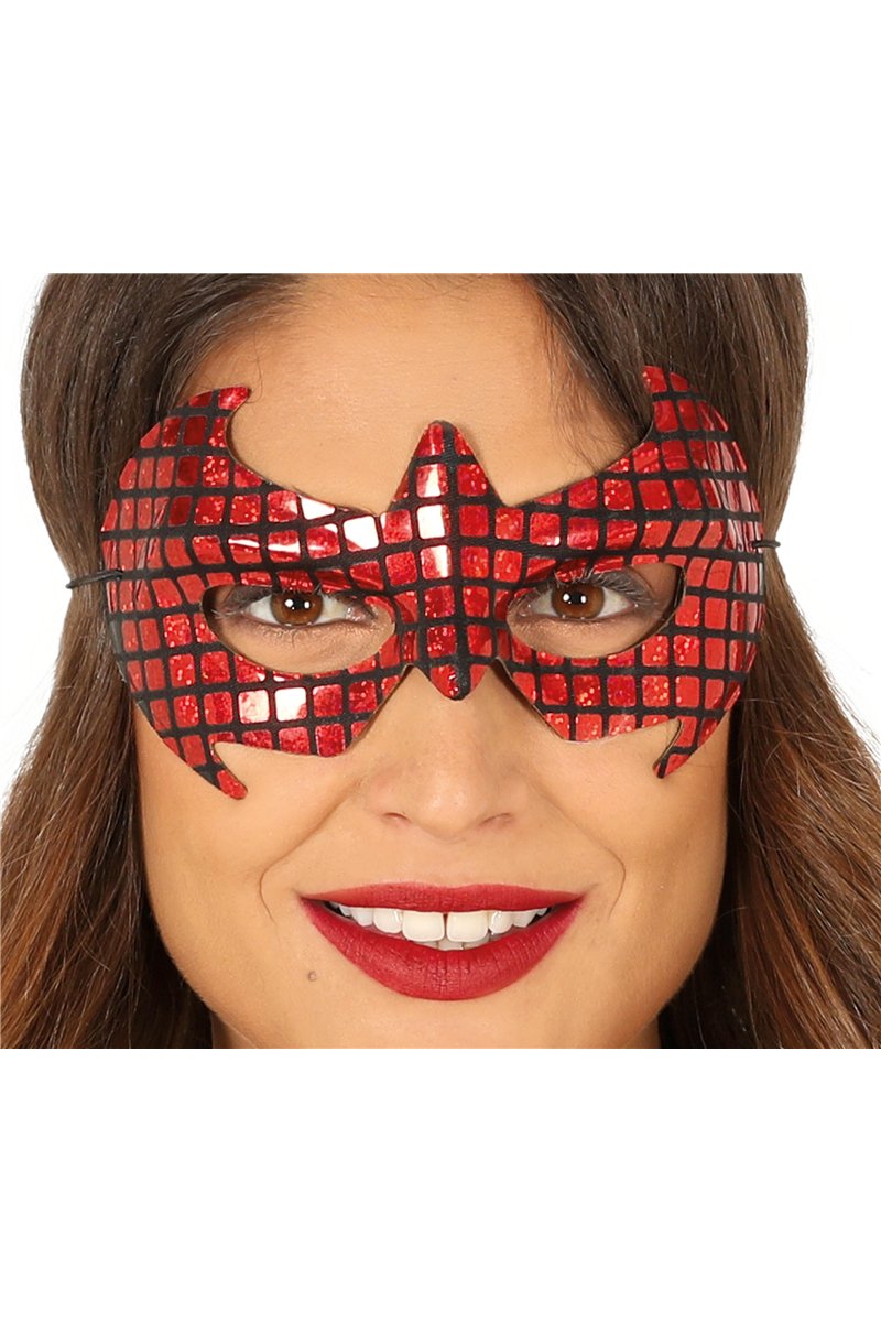 RED SUPERHEROE MASK