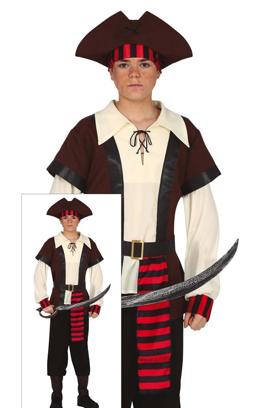 PIRATE OF THE SEVEN SEAS TEEN SIZE 14-16 YEARS