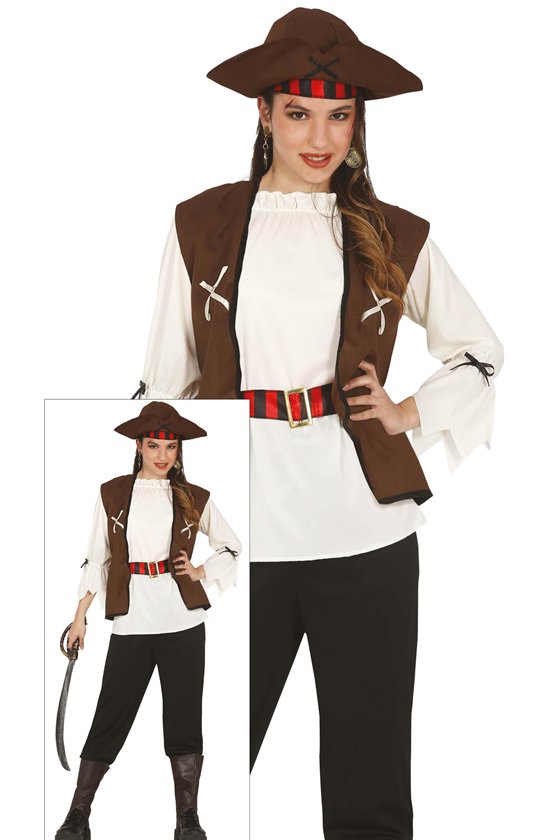 PIRATE OF THE SEVEN SEAS TEEN SIZE 14-16 YEARS