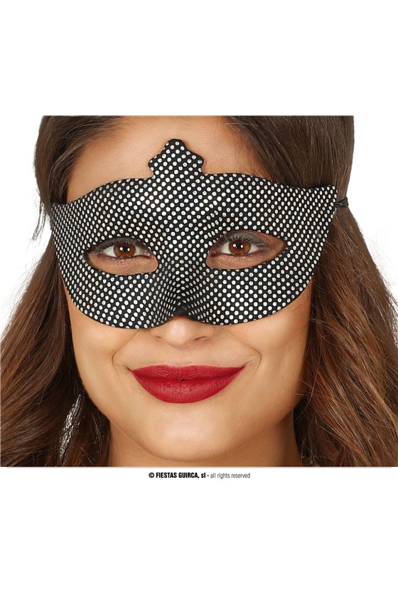 BLACK/SILVER MASK