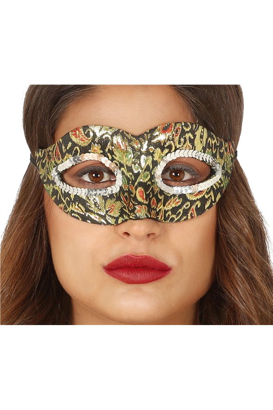 BLACK/GOLD MASK