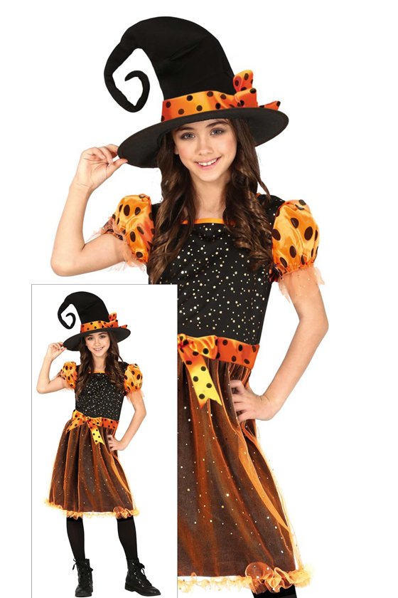 WITCH ORANGE 5-6 YRS