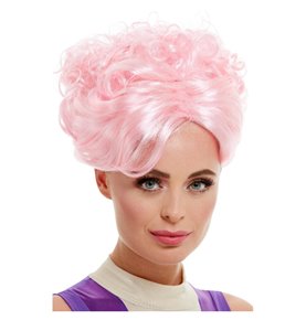 Trapeze Artist Wig, Pink