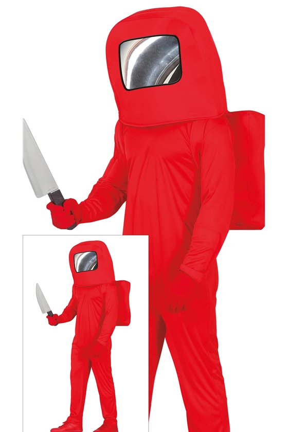 RED ASTRONAUT TEEN 14 16 YRS