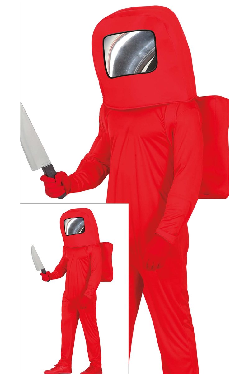RED ASTRONAUT TEEN 14 16 YRS