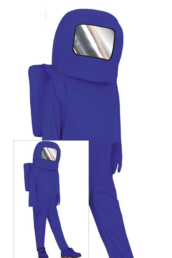 BLUE ASTRONAUT CHILDREN 10 12 YRS