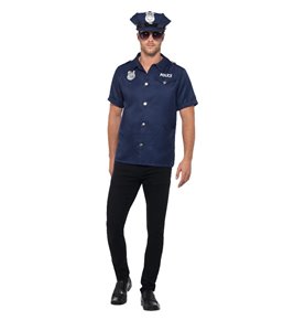 US Cop Costume, Navy