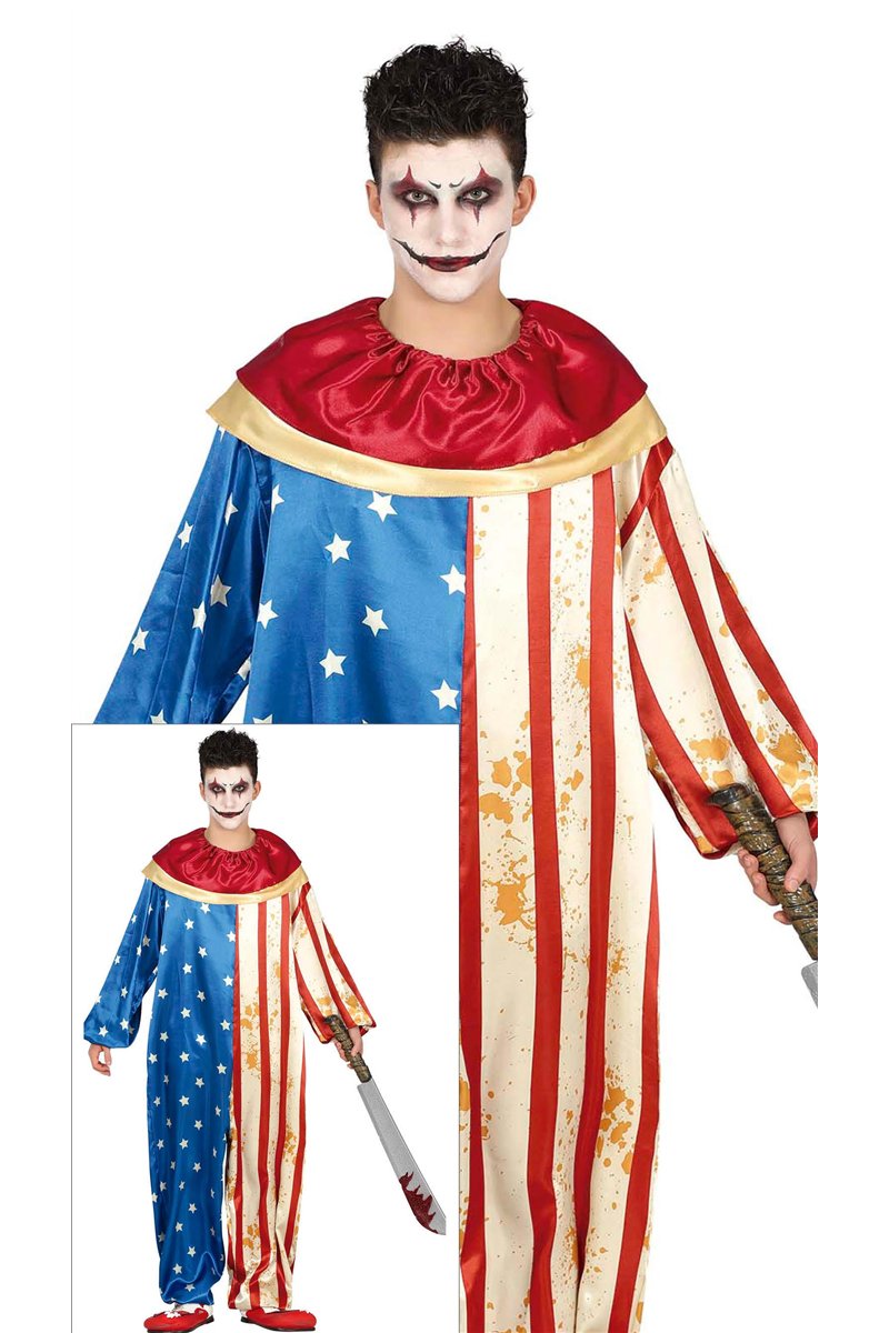 PATRIOT CLOWN, CHILD, 14 - 16 YEARS