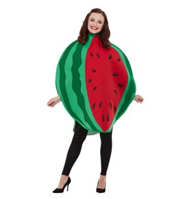 Watermelon Costume, Red & Green