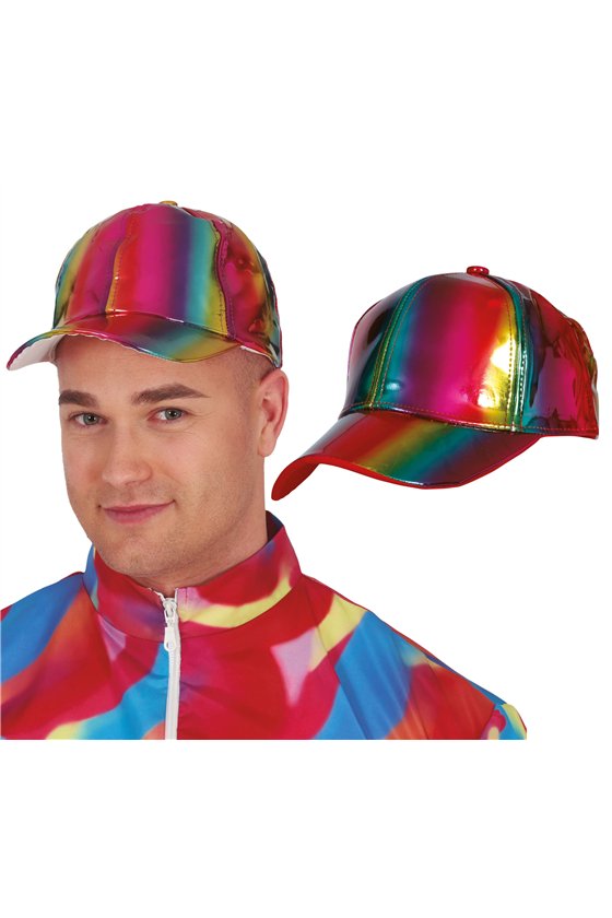 MULTICOLOR METALLIC CAP